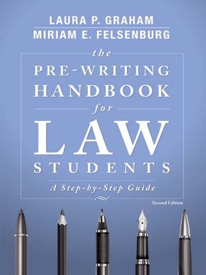 cover image of The Pre-Writing Handbook for Law Students
